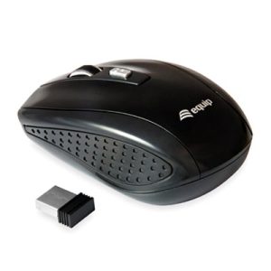 Equip Raton Inalambrico USB 1600dpi - 3 Botones - Uso Ambidiestro - Color Negro