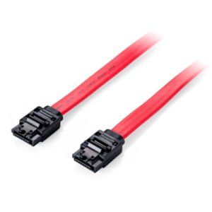 Equip Cable Serial ATA III con Clip de Seguridad 0.5m