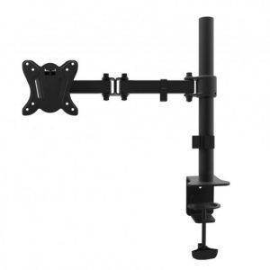 Equip Soporte de Mesa con Brazo Articulado para Monitor 13"-27" - Inclinable y Giratorio - Gestion de Cables - Peso Max 8kg - VESA 100x100mm