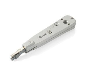 Equip Crimpadora de Impacto LSA - Presionar / Cortar en un solo Paso - Ideal para Conectores Hembra RJ45