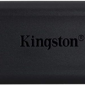 Kingston DataTraveler Exodia Memoria USB 256GB - USB 3.2 Gen 1 - Con Tapa - Enganche para Llavero - Color Negro (Pendrive)