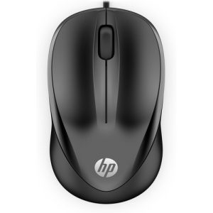 HP 1000 Raton USB 1200dpi - 3 Botones - Uso Ambidiestro - Cable de 1.50m - Color Negro