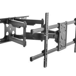 Equip Soporte de Pared con Doble Brazo para TV 37"-90" - Inclinable y Giratorio - Gestion de Cables - Peso Max 75kg - VESA 800X400mm