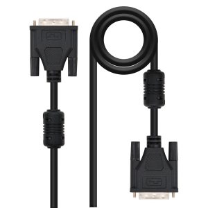 Nanocable Cable DVI 18+1 Macho a DVI 18+1 Macho 1.80m - Color Negro