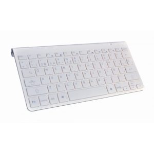 L-Link Teclado Bluetooth Ultra Slim Blanco