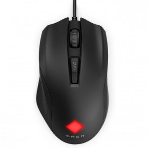 HP Omen Vector Essential Raton Gaming USB 7200dpi - 6 Botones Programables - Iluminacion LED - Sensor Omen Radar 1 - Velocidad 220ips - Cable Trenzado de 2m