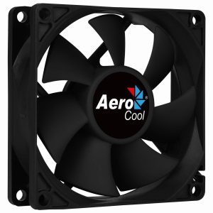 Aerocool Force Ventilador 80mm - Velocidad Max. 1500rpm - Conector Molex + Conector de 3 pines