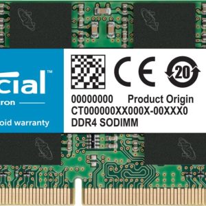 Crucial Memoria RAM SO-DIMM DDR4 2400Mhz PC4-19200 4GB CL17