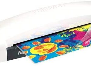 Fellowes Lunar A3 Plastificadora - Calentamiento en 4 Minutos - Grueso Bolsa 80 y 125 Micras