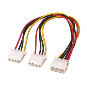 AISENS Cavo SATA III 6Gbps – 0,5 Metri, Colore Rosso, Per Dati