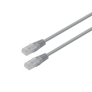 Aisens Cable de Red Latiguillo RJ45 Cat.5e UTP AWG24 - 20m - 10/100 Mbit/s - Color Gris