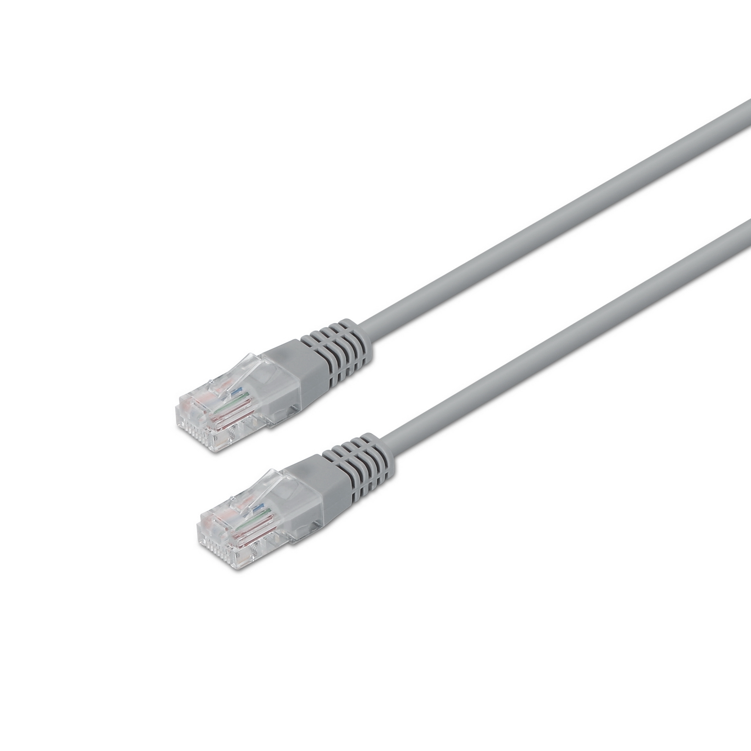 Aisens Cable de Red Latiguillo RJ45 Cat.5e UTP AWG24 - 30m - 10/100 Mbit/s - Color Gris