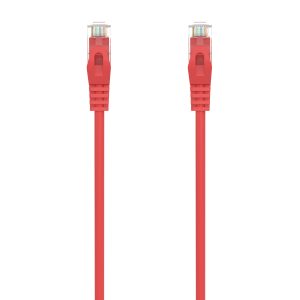 Aisens Cable de Red Latiguillo RJ45 LSZH CAT.6A 500 MHZ UTP AWG24 - 1.0M - Color Rojo