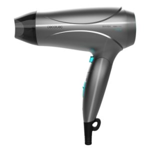 Cecotec Bamba IoniCare 5400 Power&Go Black Secador de Pelo de Viaje Basico 2400W - Motor Profesional - Potente Caudal de Aire - 2 Velocidades y 2 Temperaturas