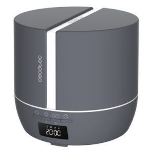 Cecotec PureAroma 550 Connected Stone Difusor de Aromas 500ml Bluetooth - Pantalla LED - Altavoz - Temporizador 12h - 3 Modos de Funcionamiento - Cobertura 30m2