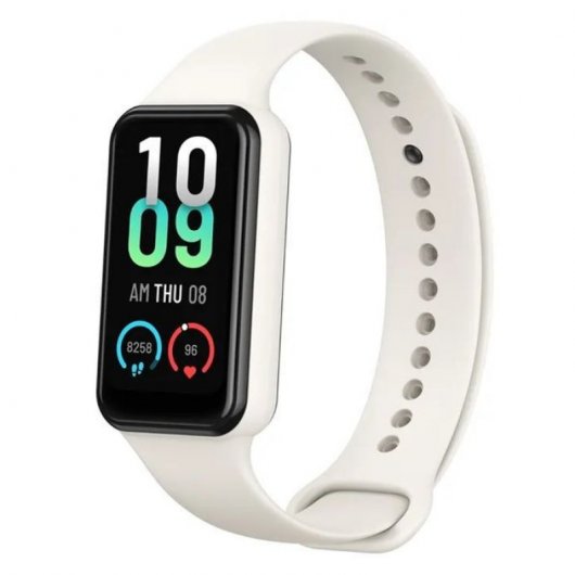 Amazfit Band 7 Pulsera de Actividad Pantalla Amoled 1.47" - Bluetooth 5.2 - Bateria 232mAh - Carga Magnetica - Color Beige