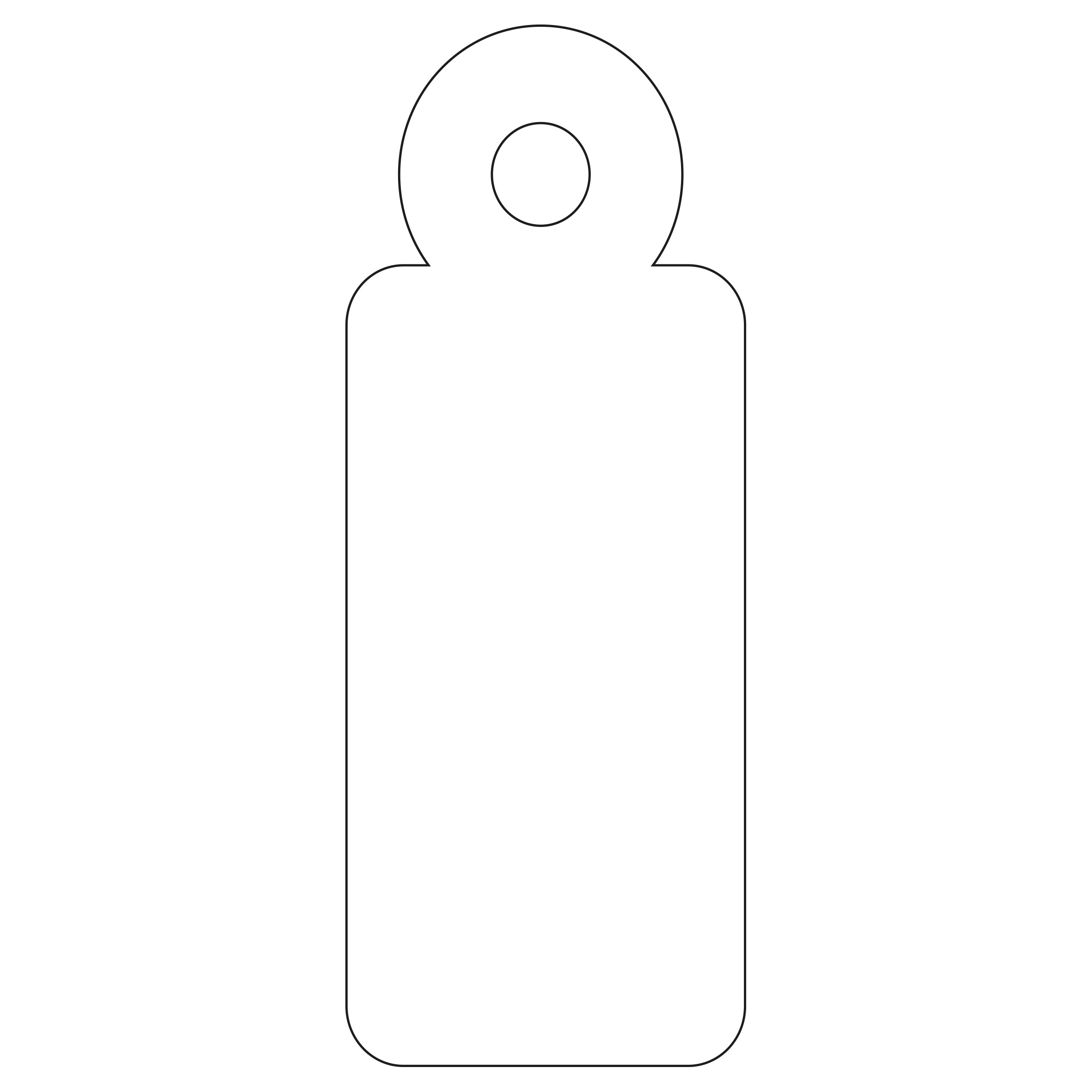 Apli Etiquetas Colgantes Blancas 13 x 34mm 200 U.