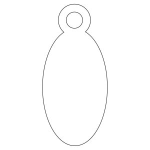 Apli Etiquetas Colgantes Blancas 11 x 24mm 1.000 U.