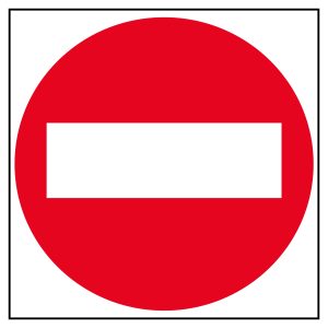 Apli Etiqueta Señalizacion Prohibido El Paso 1 U.