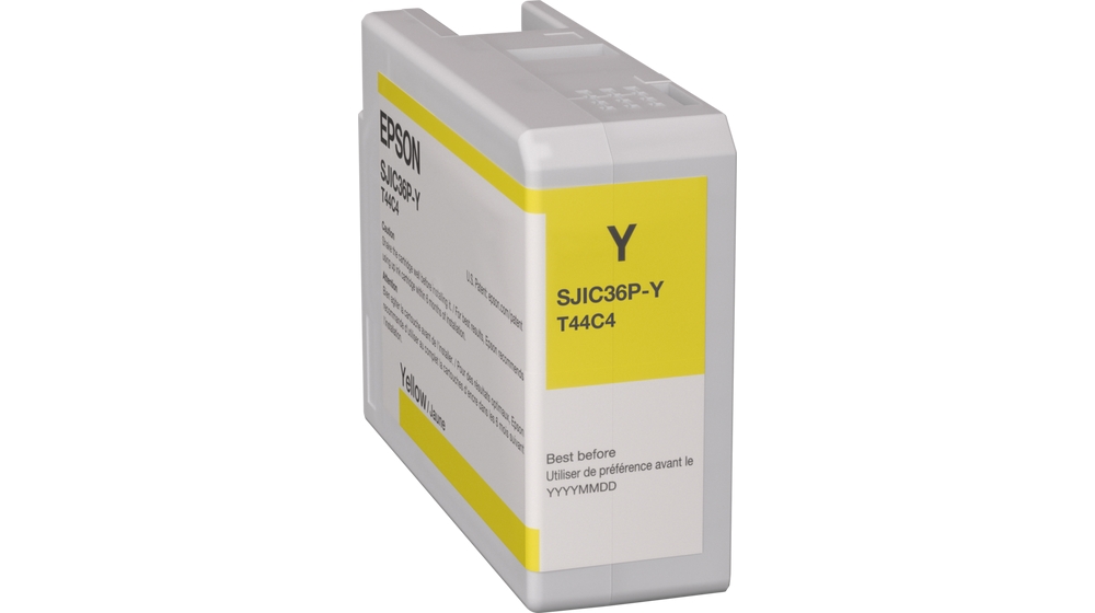 Epson SJIC36P Amarillo Cartucho de Tinta Original - C13T44C440/SJIC36P(Y)