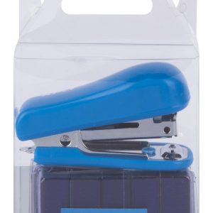 Apli Pocket Grapadora - Tamaño 56mm - Grapas Nº10 - Pack con 1 Grapadora y 2000 Grapas del Mismo Color