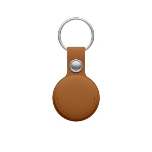 Leotec MiTag Localizador - Exclusivo para Apple - Para las Llaves, Maletas, Mascotas etc... - Color Marron