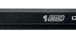 Bic Criterium Portaminas 0.05mm HB con Goma - Punta Retractil - Clip Metalico - Cuerpo de Color Negro
