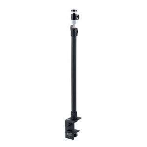 Kensington A1000 Soporte Telescopico para Microfonos, Camaras Web y Sistemas de Iluminacion - Extensible de 508 a 762mm - Montaje Adaptable - Organizacion de Cables - Color Negro