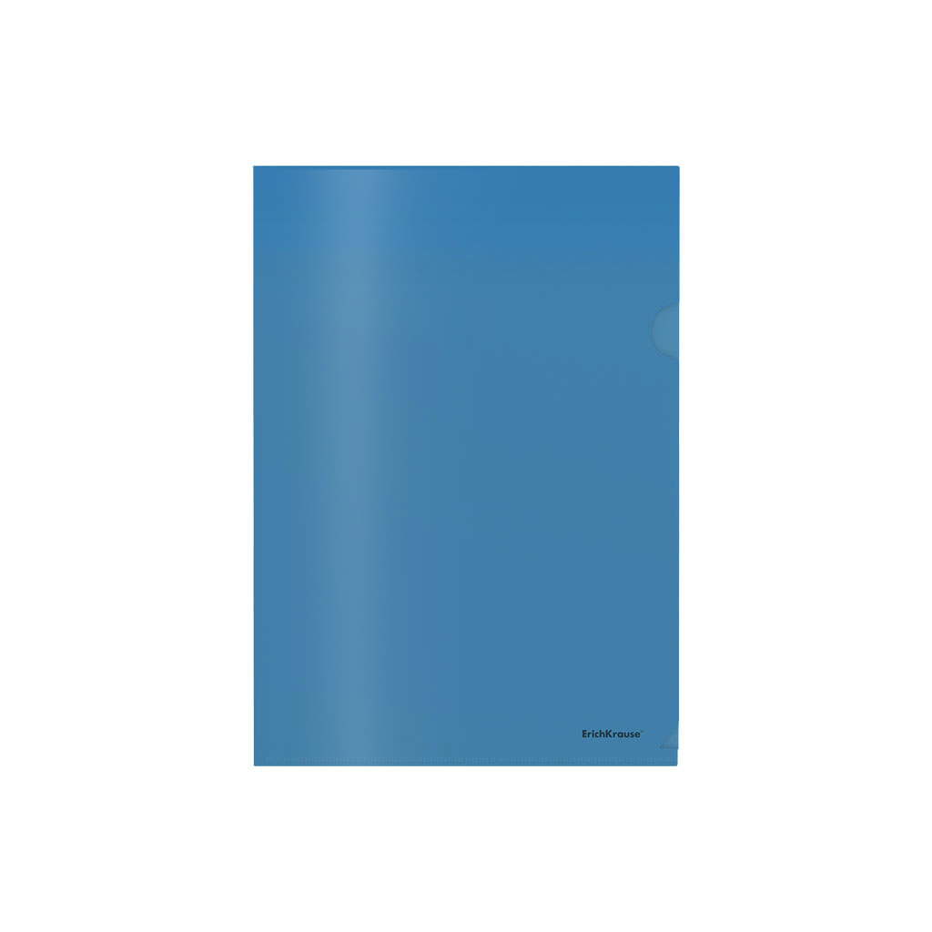 Erichkrause Dossiers Uñero Glossy Classic - A4 Semitransparente - Color Azul