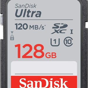 Sandisk Ultra Tarjeta SDXC 128GB UHS-I Clase 10 120MB/s