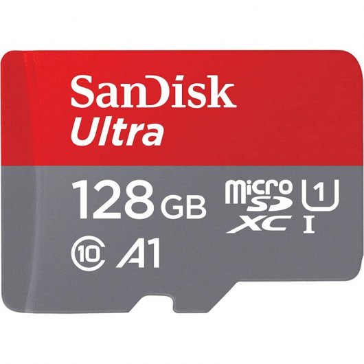 Sandisk Ultra Tarjeta Micro SDXC 128GB UHS-I U1 A1 Clase 10 120MB/s
