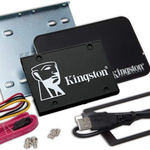 Kingston KC600 Pack Disco Duro Solido SSD 2.5" 512GB SATA 3 3D TLC + Kit de Montaje