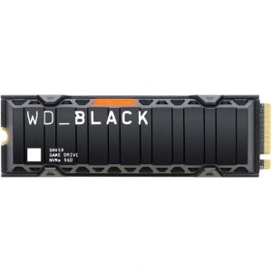 WD Black SN850 Disco Duro Solido SSD 1TB M2 PCIe 4.0 NVMe con Disipador de Calor - Iluminacion RGB Personalizable