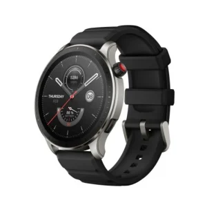 Amazfit GTR 4 Reloj Smartwatch - Pantalla Amoled 1.43" - Caja de Aluminio - Bluetooth 5.0 - Resistencia al Agua 5 ATM - Carga Magnetica - Color Negro