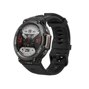 Amazfit T-Rex 2 Reloj Smartwatch - Pantalla Amoled 1.39" - Bluetooth 5.0 - Resistencia al Agua 10 ATM - Carga Magnetica - Color Negro