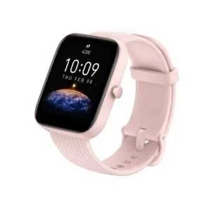 Amazfit Bip 3 Reloj Smartwatch - Pantalla 1.69" - Bluetooth 5.0 - Resistencia al Agua 5 ATM - Color Rosa