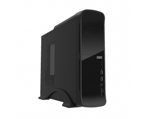 3Go Yari Caja Semitorre Micro ATX, Mini ITX - Tamaño HDD 2.5", 3.5" y 5.25" - USB 3.0 - Fuente de Alimentacion 500W - Color Negro