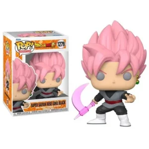 Funko Pop Animacion Dragon Ball Super Super Saiyan Rose Goku Black con Guadaña - Figura de Vinilo - Altura 13cm aprox.